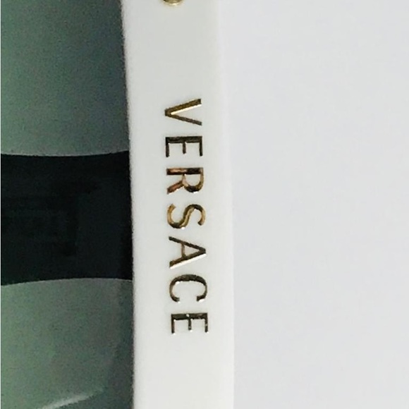 New Versace Clear Shield Ladies Sunglasses VE4393 401/1W 46 - Picture 14 of 16